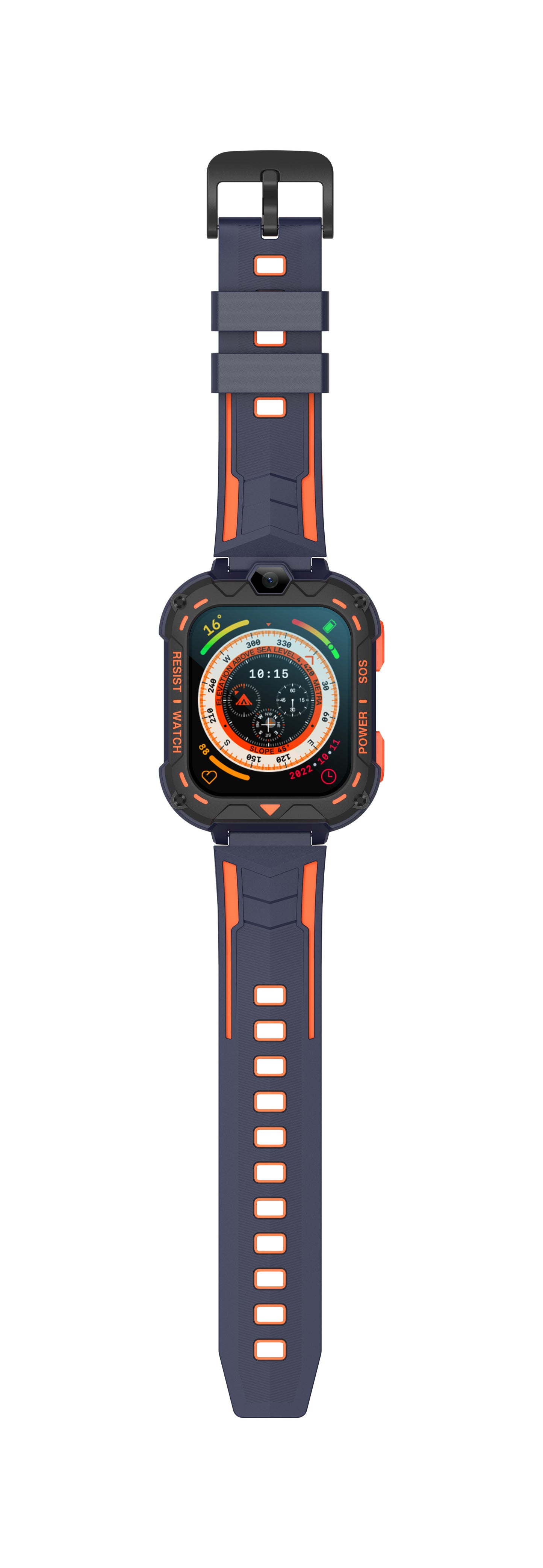 De Robuuste GPS 4G Smartwatch voor Kinderen – Video Bellen, Gebeld Worden, Nauwkeurige Locatiebepaling, Veilige Zones en SOS-functie met Simkaart
