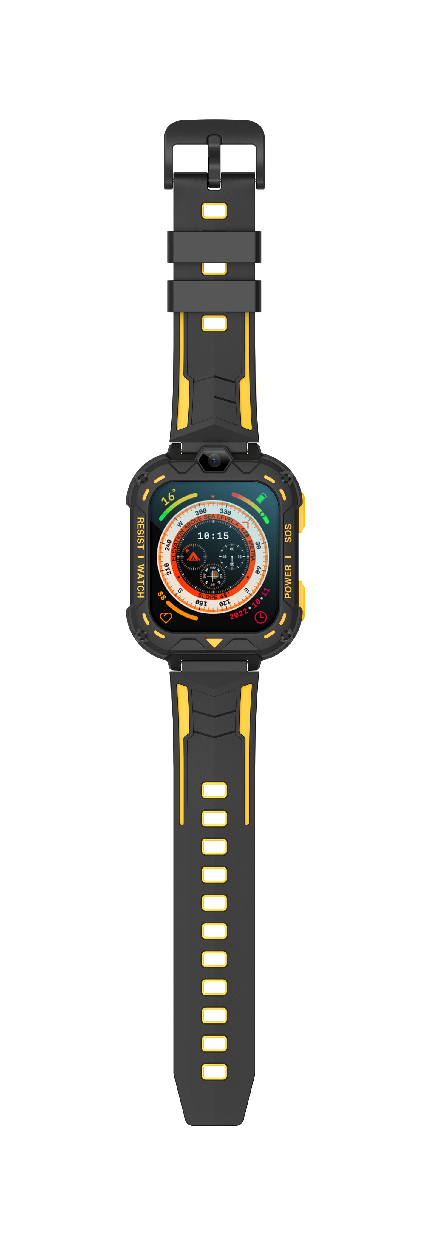 De Robuuste GPS 4G Smartwatch voor Kinderen – Video Bellen, Gebeld Worden, Nauwkeurige Locatiebepaling, Veilige Zones en SOS-functie met Simkaart