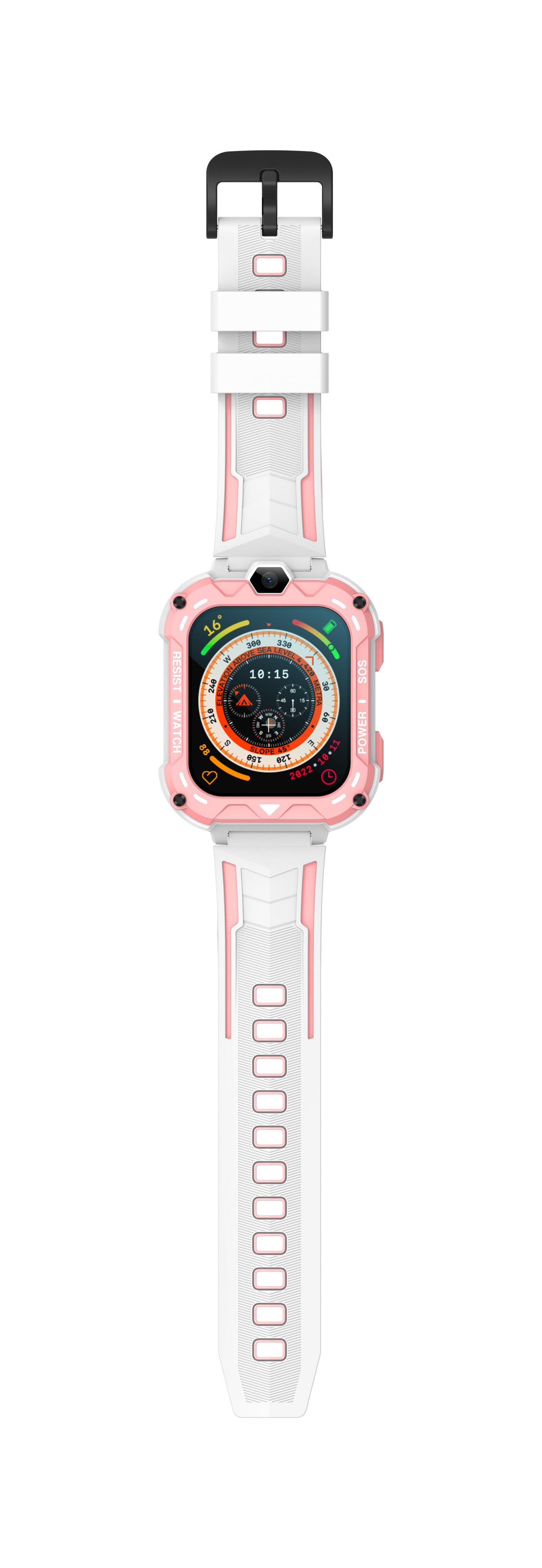 De Robuuste GPS 4G Smartwatch voor Kinderen – Video Bellen, Gebeld Worden, Nauwkeurige Locatiebepaling, Veilige Zones en SOS-functie met Simkaart