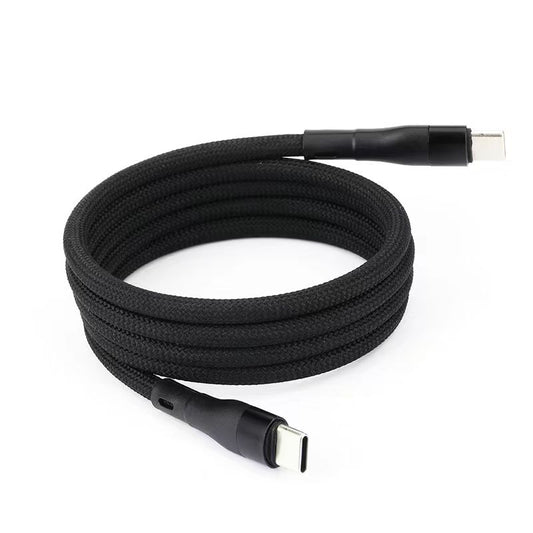 NINE Magnetische USB-C To Lightning – 1m | 480Mbps Gegevensoverdracht & PD Snelladen | Anti-Knoop Ontwerp